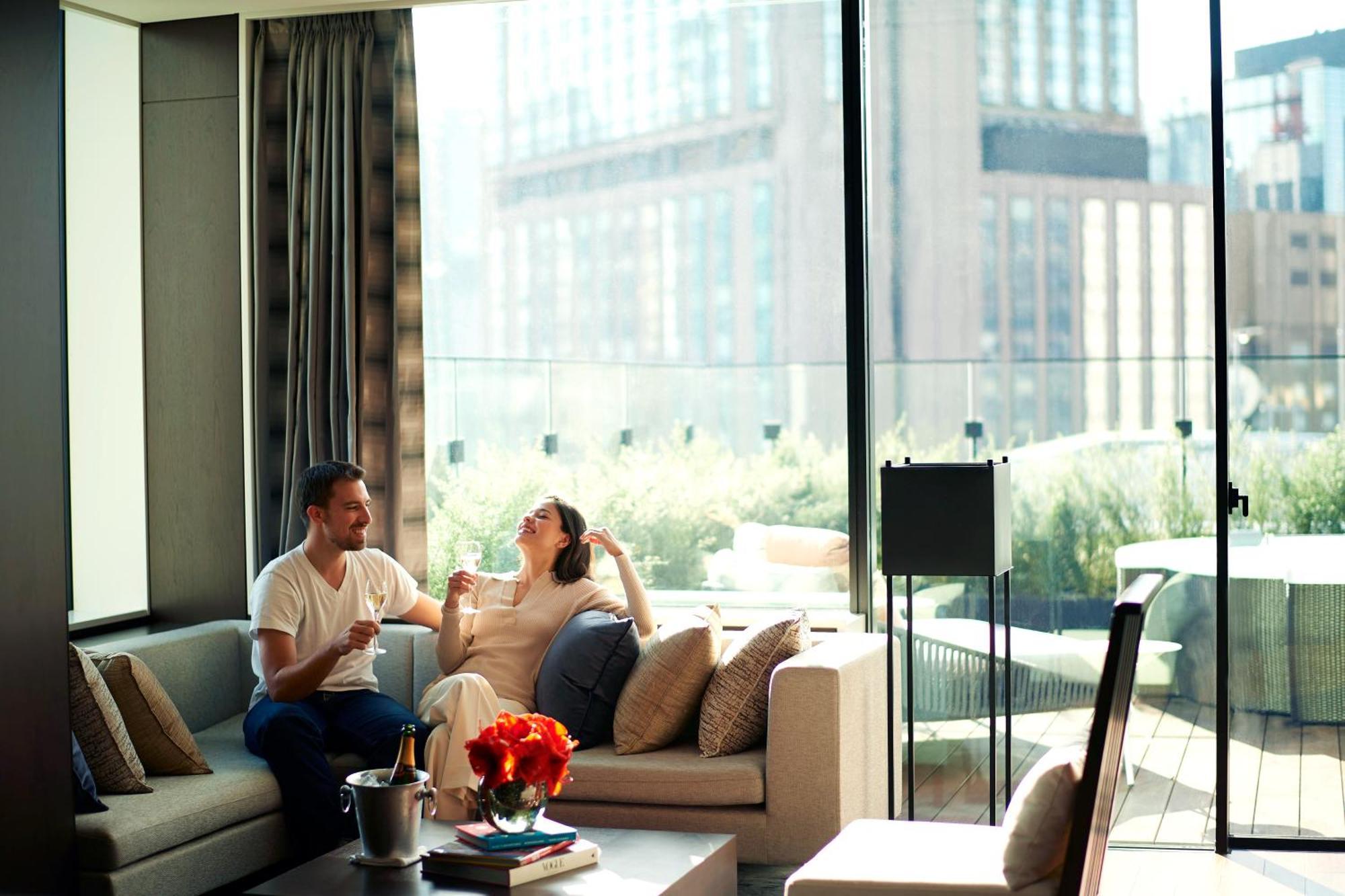 The Gate Hotel Tokyo By Hulic Exterior foto The Living Room at The Hari