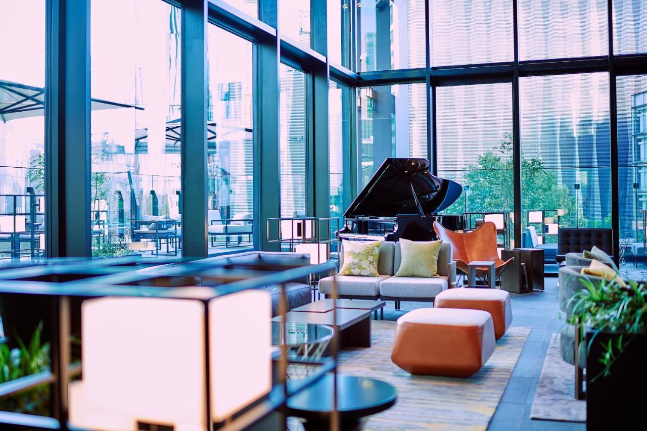 The Gate Hotel Tokyo By Hulic Exterior foto The lounge at the top of the hotel