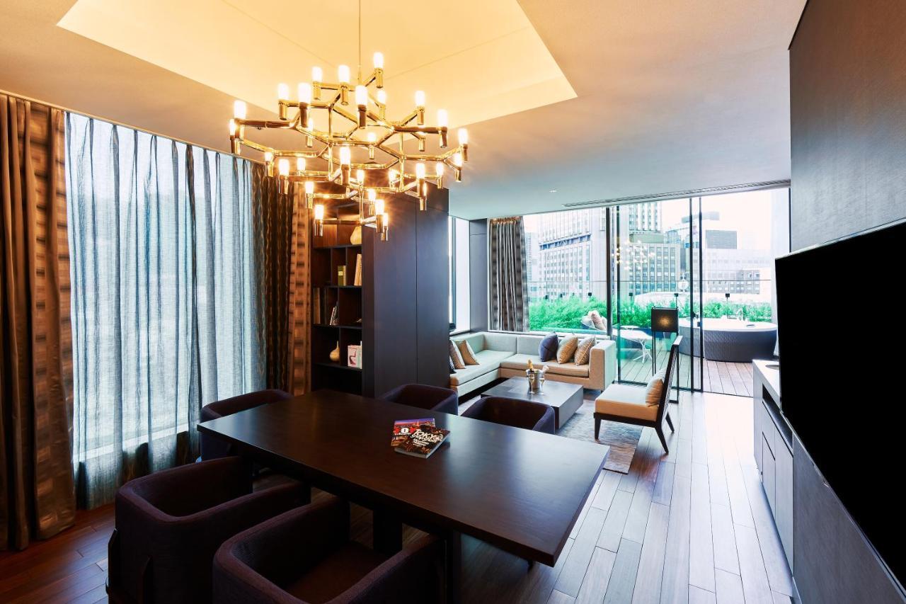 The Gate Hotel Tokyo By Hulic Exterior foto A suite at the Mandarin Oriental Tokyo